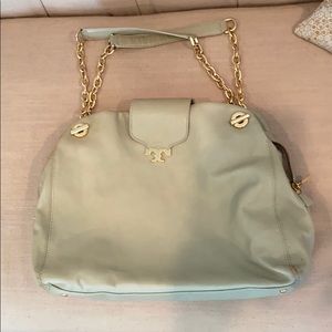 Tory Burch grey tote
